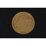 Great Britain, Victoria (1837 - 1901), Half Sovereign, 1859 (S. 3859A)