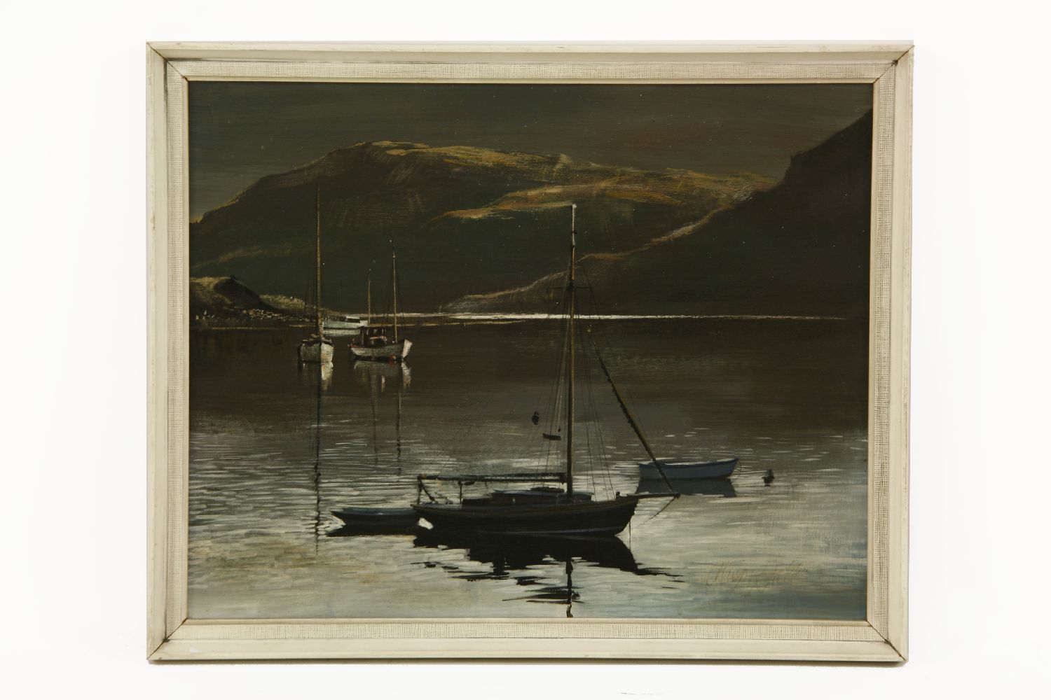 Alwyn Hall, Loch Broom, Scotland, oil on board43 x 54cm