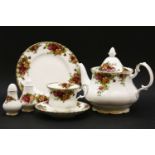 A Royal Albert Old Country Roses tea service