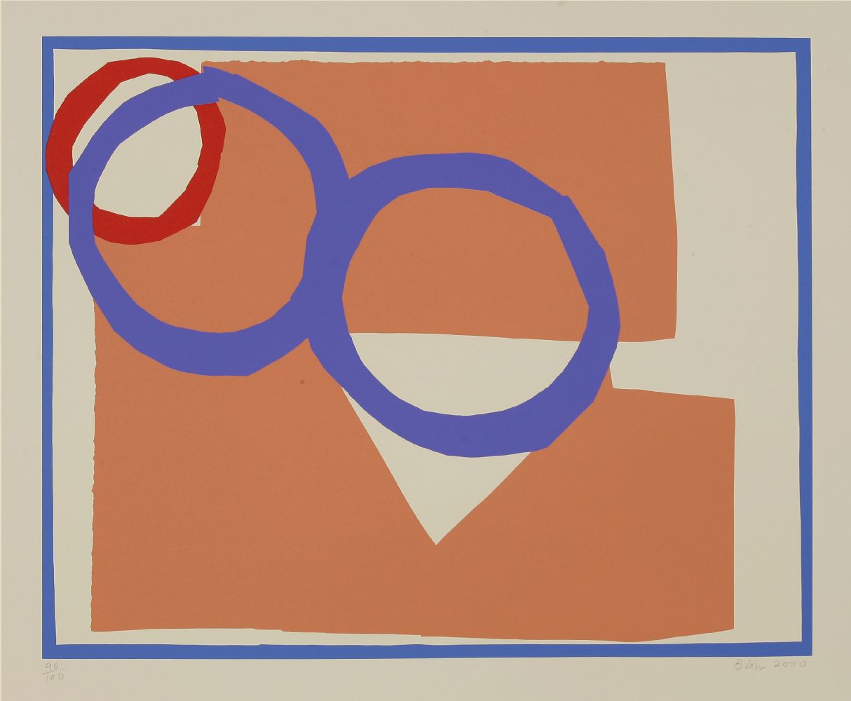 *Sandra Blow (British, 1925-2006)ABSTRACT Screenprint in colours, 2000, signed, dated and numbered