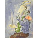 *Marc Chagall (French/Russian, 1887-1985)SPRINGLlithograph printed in colours, 1938, from the 'Verve
