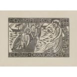 *David Jones (British, 1895-1974)FISHERS OF MEN (Cleverden E81);OUR LADY WAS A MILKMAID (Cleverden