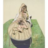 *Francis Bacon (British, 1909-1992)PORTRAIT OF HENRIETTA MORAESLithograph printed in colours,