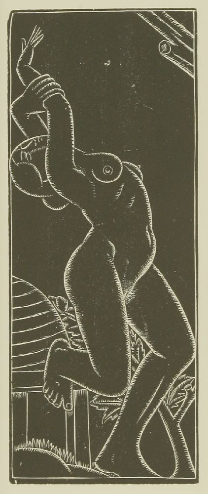 Eric Gill (British, 1882-1940)THE BEE STING;VENUSTwo wood engravings, 1934, from the editions of - Image 3 of 4