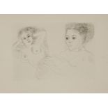 *Raoul Dufy (French, 1877-1953)TWO ANTILLEAN WOMEN (JOHNSON 35)Etching, c.1930, published by