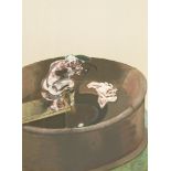 *Francis Bacon (British, 1909-1992)GEORGE DYER CROUCHINGLithograph printed in colours, 1966, from