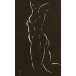 Eric Gill (British, 1882-1940)THREE NUDE STUDIESThree wood engravings, 1938, from the book '25