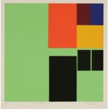 *Paul Huxley (British, b.1938)N0.8Screenprint in colours, 1973, signed, titled, dated and numbered