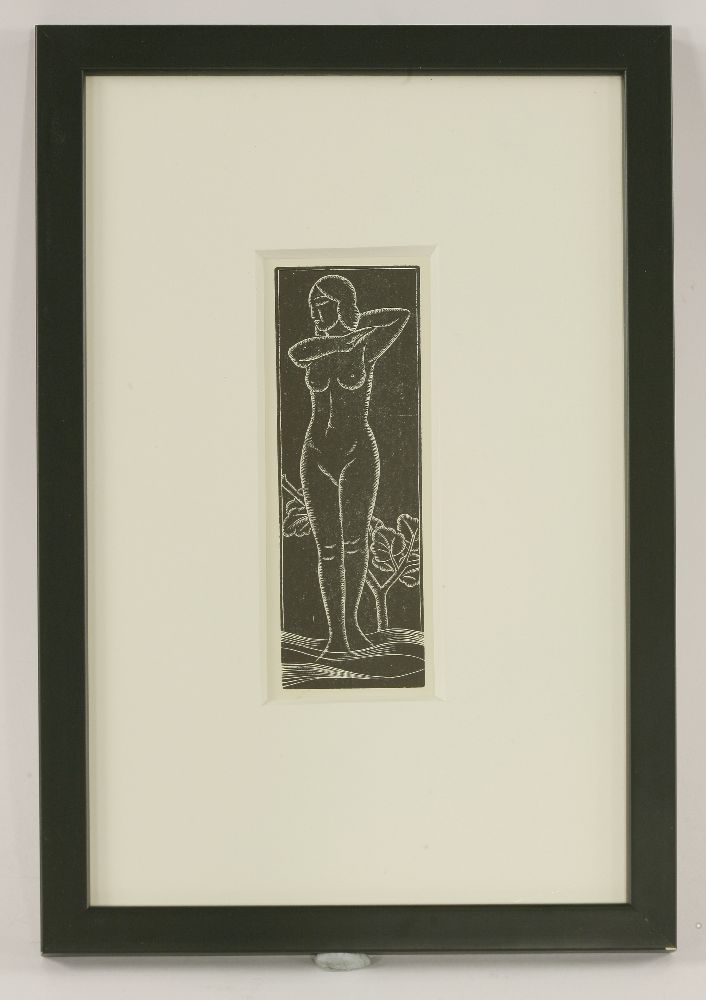 Eric Gill (British, 1882-1940)THE BEE STING;VENUSTwo wood engravings, 1934, from the editions of - Image 2 of 4