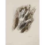 *Henry Moore (British, 1898-1986)THE ARTIST'S HAND III (CRAMER 555)Lithograph printed in colours,