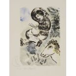 *After Marc Chagall (French/Russian, 1887-1985)SELF-PORTRAIT AS THE YOUNG ARTISTOffset lithograph