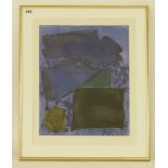 *John Hoyland (British, 1934-2011)MEMPHIS BLUEEtching with aquatint and carborundum printed in