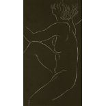 Eric Gill (British, 1882-1940)THREE NUDE STUDIESThree wood engravings, 1938, from the book '25