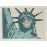 *D*Face (British, b.1973)STATUE OF LIBERTYScreenprint in colours, 2008, signed and inscribed ‘