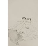 *David Hockney (British, b.1937)THE BEGINNING (SAC 55)Etching, 1966, from 'Illustrations for