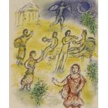*Marc Chagall (French/Russian, 1887-1985)BANQUET OF THE PALACE OF MENELAUS Lithograph,1975, from The