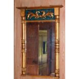 A late Regency period giltwood Pier Glass,