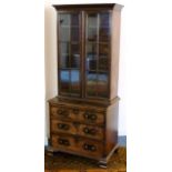 A Regency period mahogany Secretaire Cabinet,