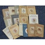 A selection of 15 vintage Beatrix Potter Books published by F. Warne & Co. Ltd.