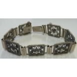 A Norwegian silver (marked 925) Bracelet,