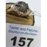 A ladies 9-carat gold mystic topaz Dress Ring