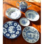 A selection of varied Chinese Ceramics including early style examples with a Teapot,