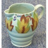 A 1940s Clarice Cliff pottery Jug,