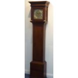 A George III period oak cased thirty-hour Longcase Clock,