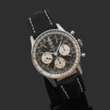 BREITLINGNAVITIMER. Ref. K23322ANNEES 70Montre bracelet avec boîtier rond en acier avec