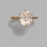 BAGUE DIAMANT SOLITAIRE