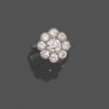 BAGUE MARGUERITE DIAMANTS