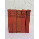 CROMPTON, Richmal - a collection of five Just William books, to include: William Again - 1923, first
