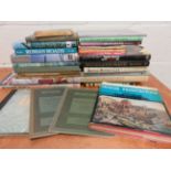 Collection of reference books relating to motoring, architecture, art and design etc