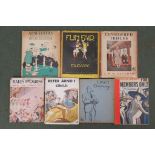 Seven illustrated books to include: BATEMAN, H. M - Considered Trifles; Peter Arno's Circus;