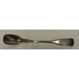 A Scottish provincial silver mustard spoon