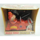 IDEAL TOY CORP vintage Magilla Gorilla Cannon in original box with plastic cover c.1964 ++model