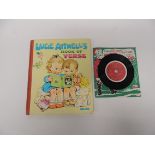 A childrens book - Lucie Attwell's Book of Verse, pub. Dean 1960 together with a Singing Christmas