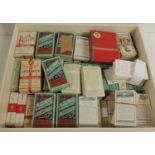 VARIOUS MANUFACTURERS - a quantity of sets and part sets, some contained in old cigarette packets