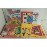 A Makit & Bakit Flintstones "stained glass" kit in original box; Magilla the Gorilla color and paint