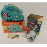 MARX TOYS (Japan) - tinplate clockwork Hopping George (from The Jetsons) in original box together