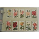 VARIOUS MANUFACTURERS - a quantity of sets and part sets including Wills Roses A series, Second