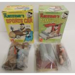 AMT Plastic kits - Fred Flintstone's Sports Car T495 in original box and Fred Flintstone's Family