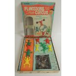 A Kohner Flintstone Circus in original box with original plastic figures and accessories ++