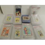 Primrose Confectionary - Flintstones cards a quantity each mint card in a hard plastic case and