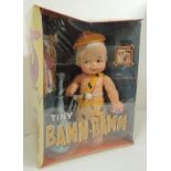 An Ideal Tiny Bamm-Bamm doll in original box and packaging, c.1965 , approx height of doll 29cms ++