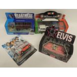 CORGI - Elvis Thunderbird 39901 in original box; Heartbeat Morris Commercial Truck in original