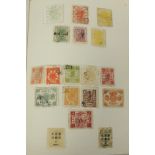 CHINA - collection in album including large and small dragons, 1894 items, 1921 air u, Yunnan