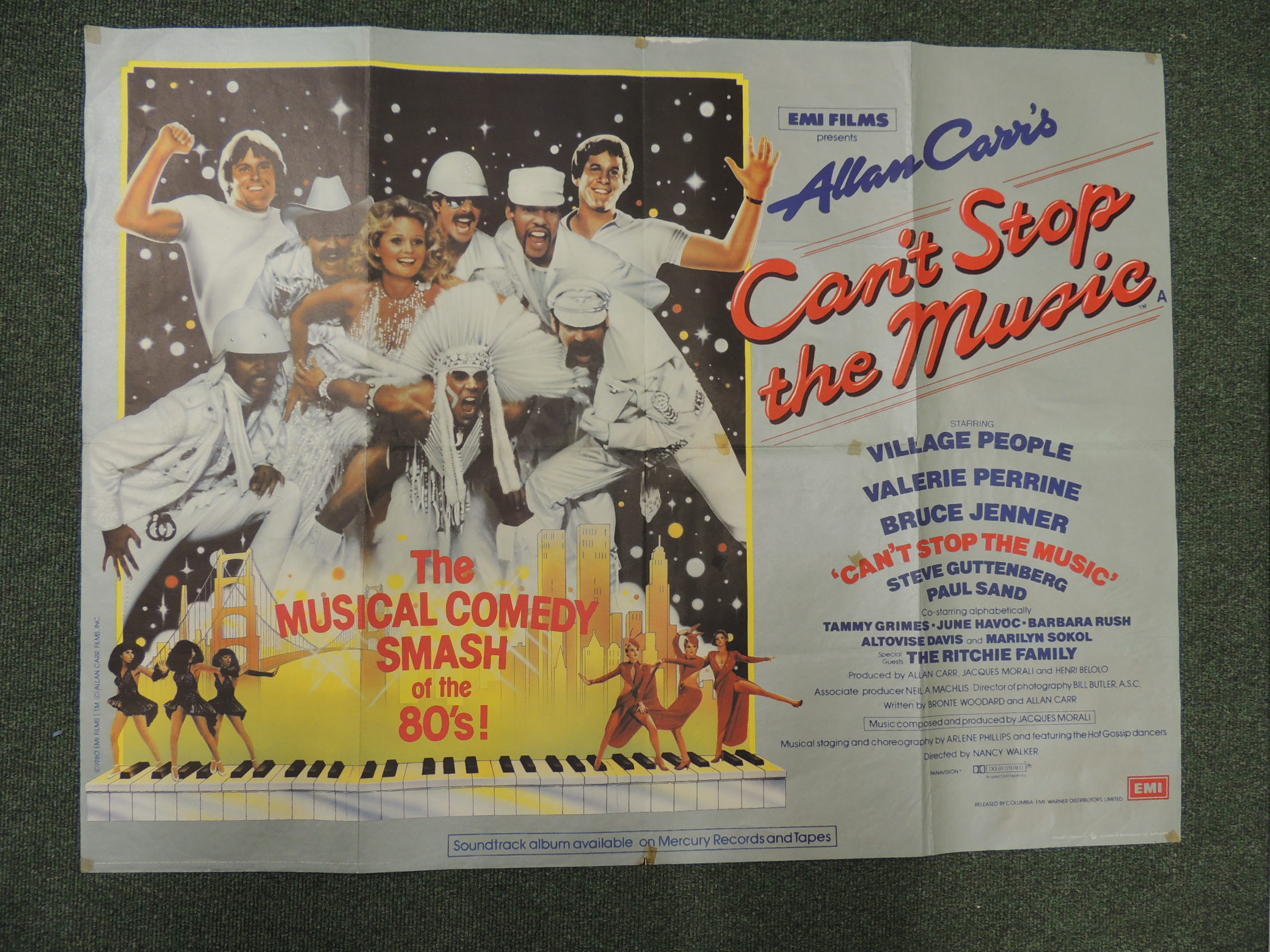 Original British quad film posters - musical themed films: A Chorus Line (1986) (some slight - Image 4 of 4