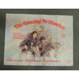 Original British quad film posters - The Amazing Mr Blunden a Hemdale Film; Walt Disney The Wild