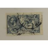 GREAT BRITAIN - 1918-19 Bradbury 10/- u, SG417, c.£175